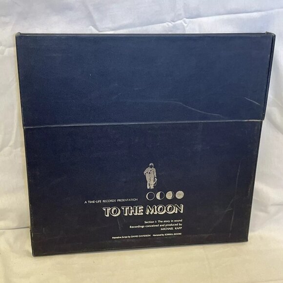 Michael Kapp To The Moon (6x Vinyl, 1969) Time Life STL 163 NM Box Set History - Picture 2 of 12